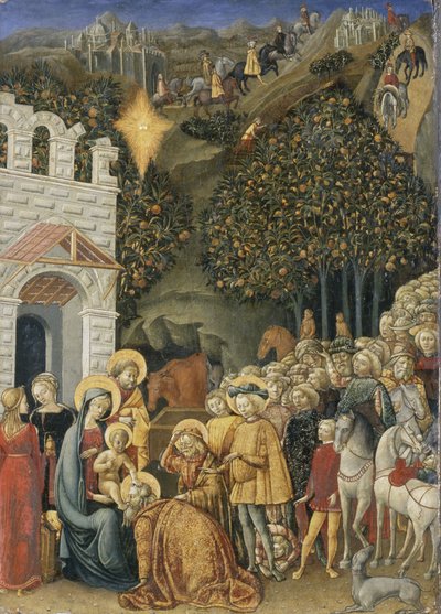 The Adoration of the Magi by Master of Stratonike Master of Stratonike